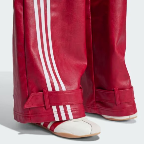Adidas Adilenium Season 3 Vintage Faux Leather Pants - Picture 3 of 4